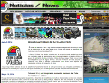 Tablet Screenshot of news.playablanca.cu
